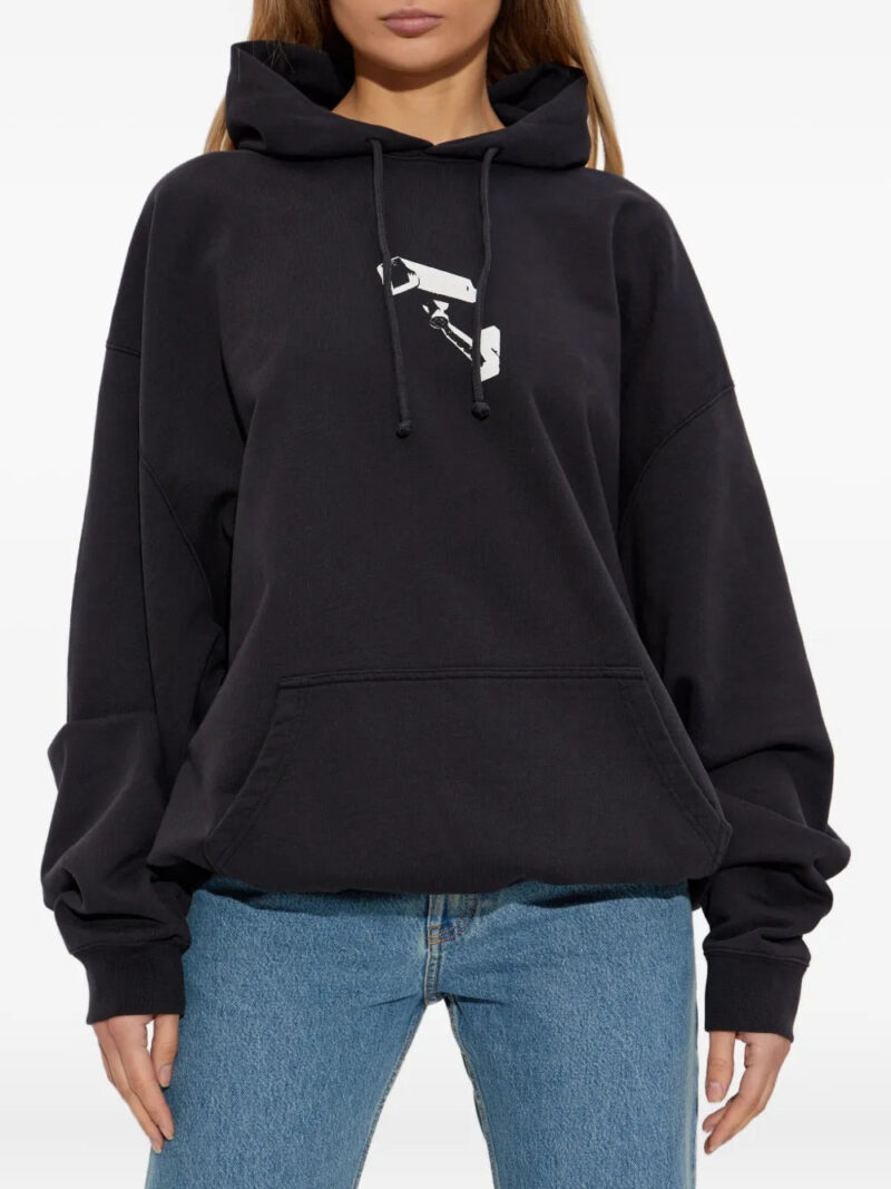 VETEMENTS  camera-print hooded sweatshirt