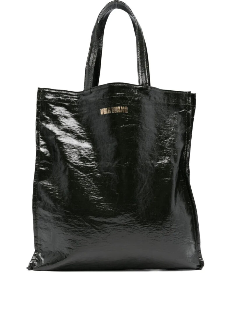 Uma Wang logo-motif tote bag