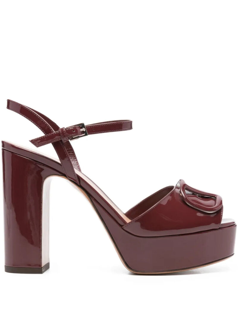 Valentino Garavani  115mm VLogo Signature leather sandals