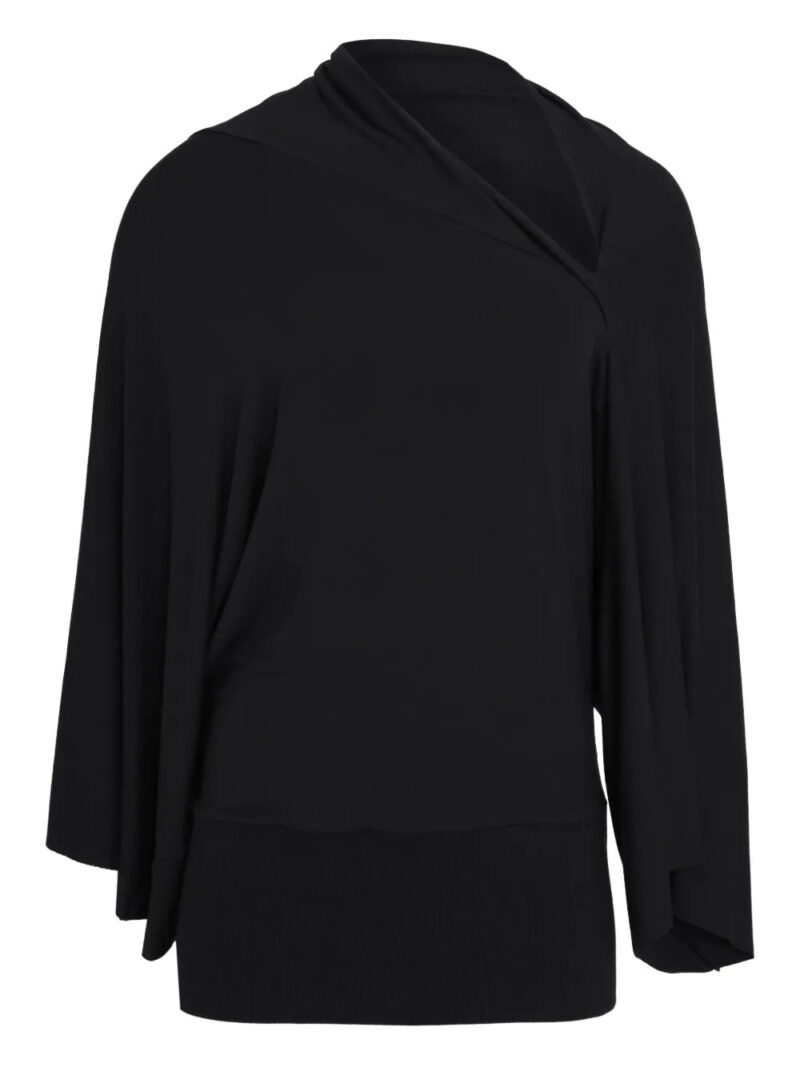 Uma | Raquel Blay  draped cowl-neck top