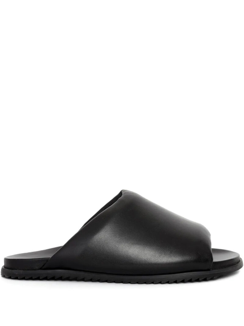 Uma | Raquel Blay  Escudo leather open-toe sandals