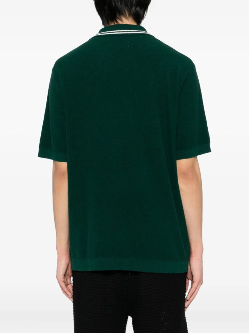 Wax London short-sleeved polo shirt