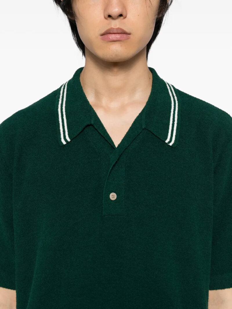 Wax London short-sleeved polo shirt
