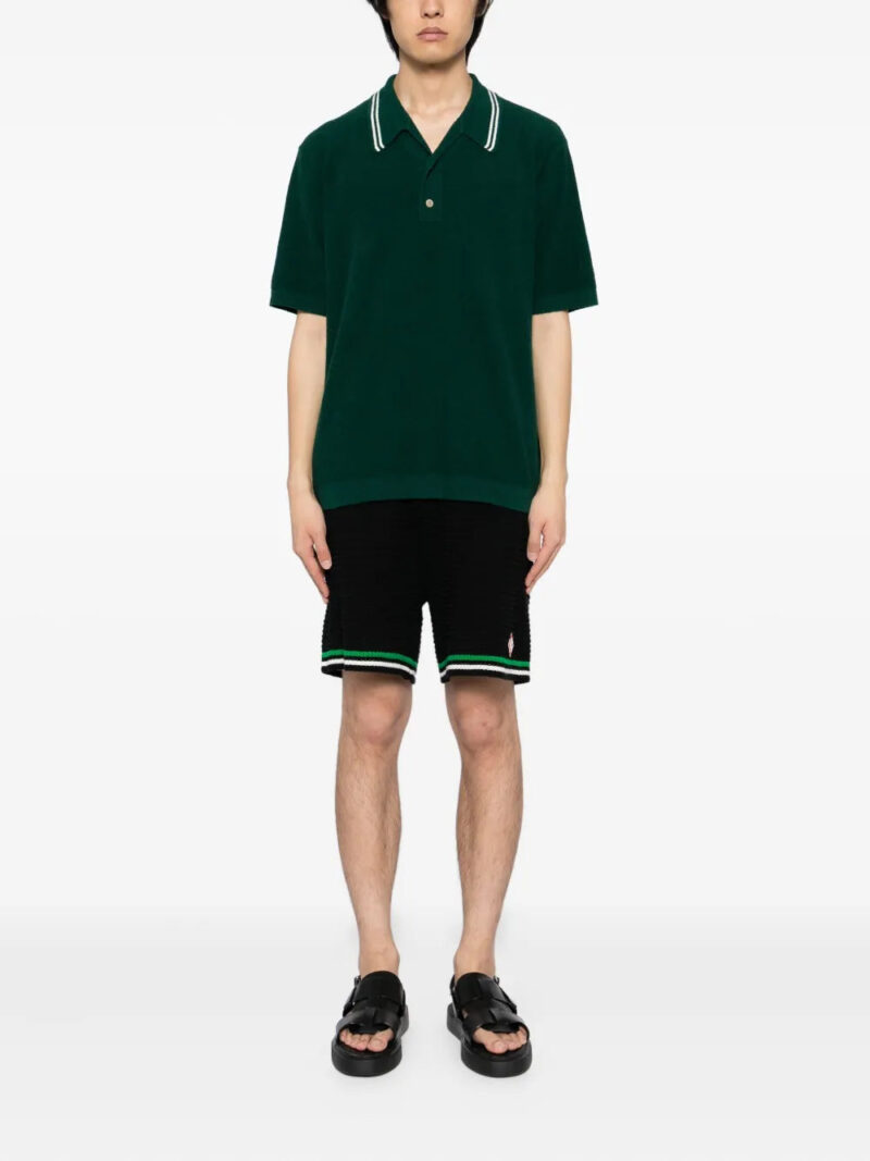 Wax London short-sleeved polo shirt