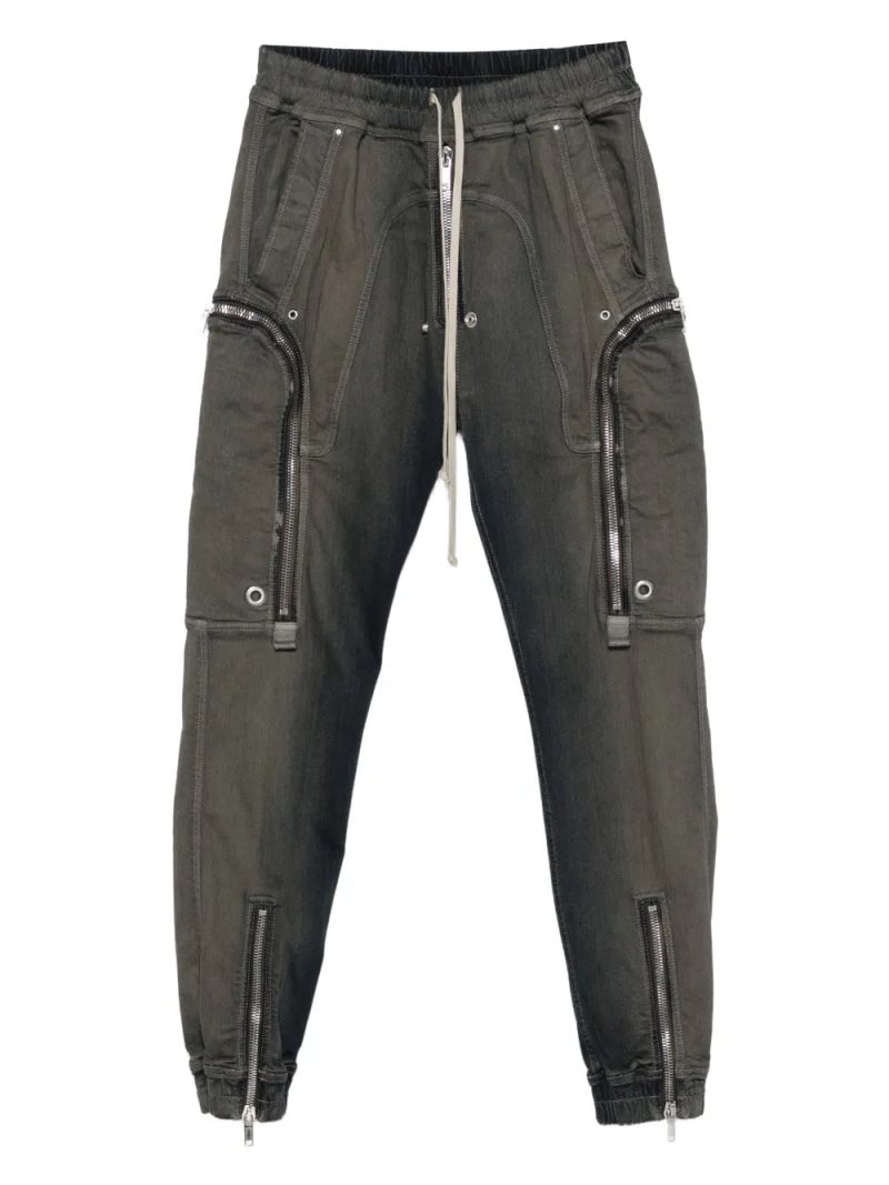 Rick Owens  zip-detail trousers
