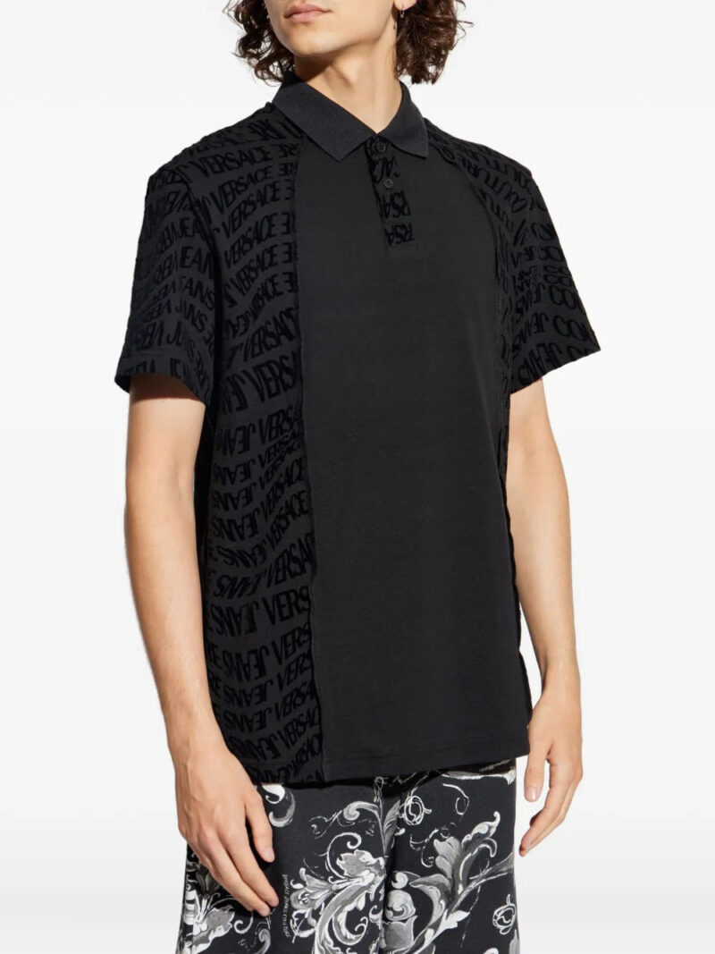 Versace Jeans Couture  logo-detailing polo shirt