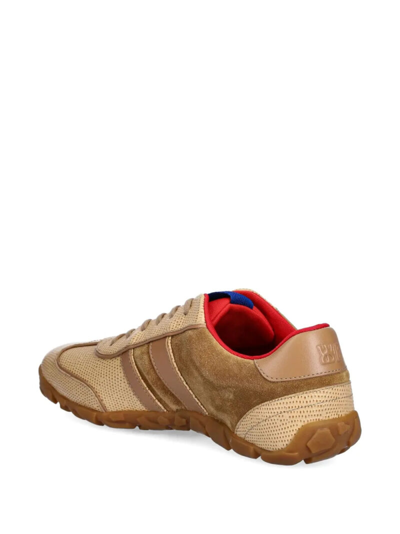 Wales Bonner  leather lace-up sneakers