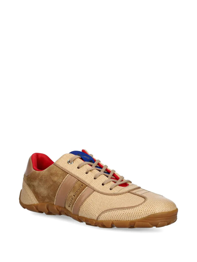 Wales Bonner  leather lace-up sneakers
