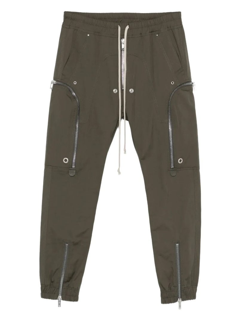 Rick Owens  zip-detail cargo trousers