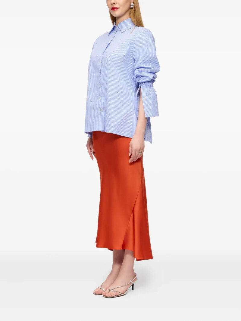 V:PM ATELIER  Ginny striped embellished shirt