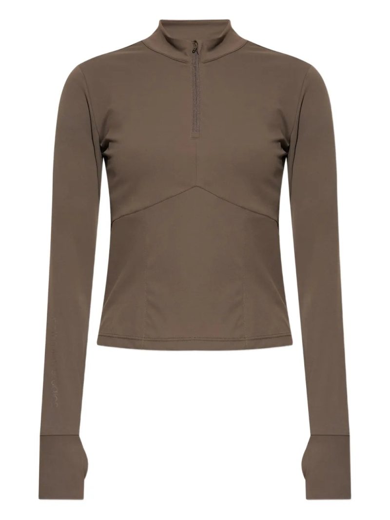 RETHINKIT STUDIOS  high-neck half-zip top