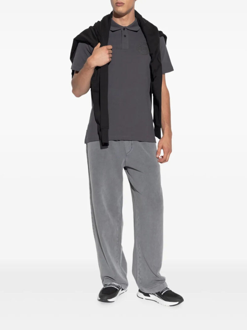 Versace Jeans Couture logo cotton polo shirt