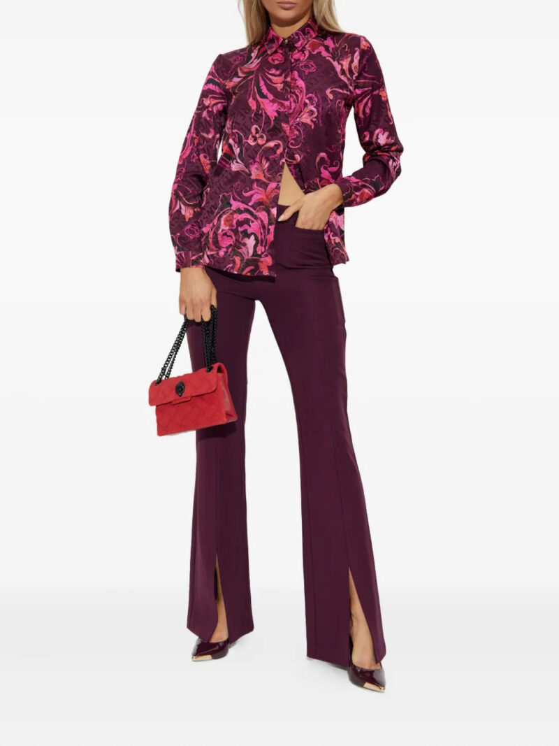 Versace Jeans Couture  baroque-print long-sleeve shirt