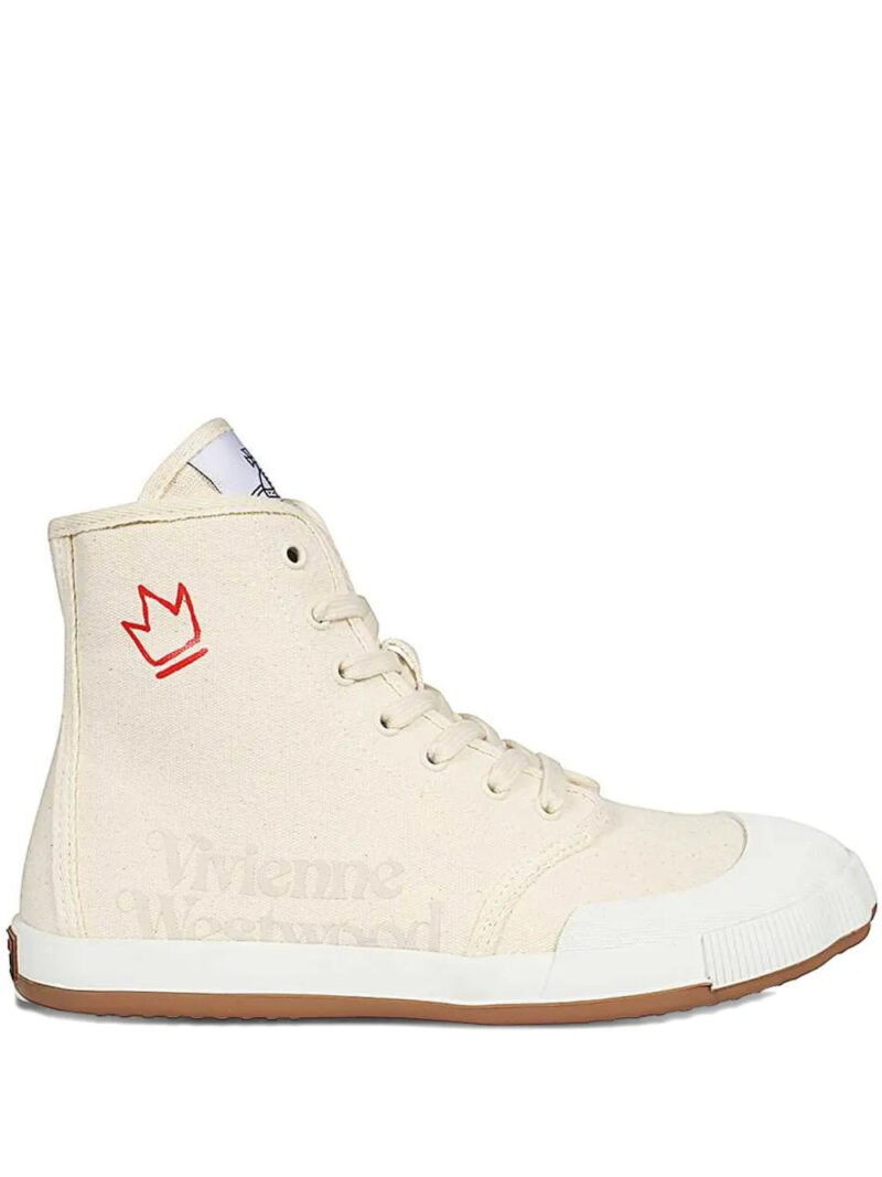 Vivienne Westwood  crown-logo high-top trainers