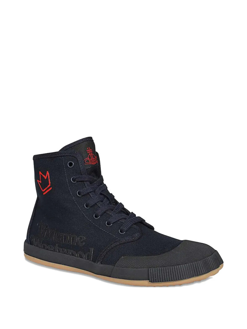 Vivienne Westwood  logo-print high-top sneakers