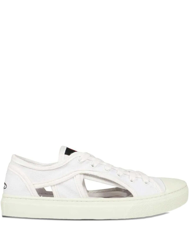 Vivienne Westwood  Brighton cut-out canvas sneakers
