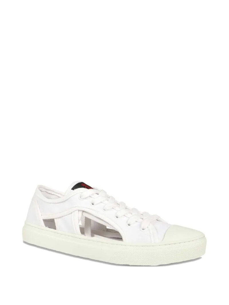 Vivienne Westwood  Brighton cut-out canvas sneakers