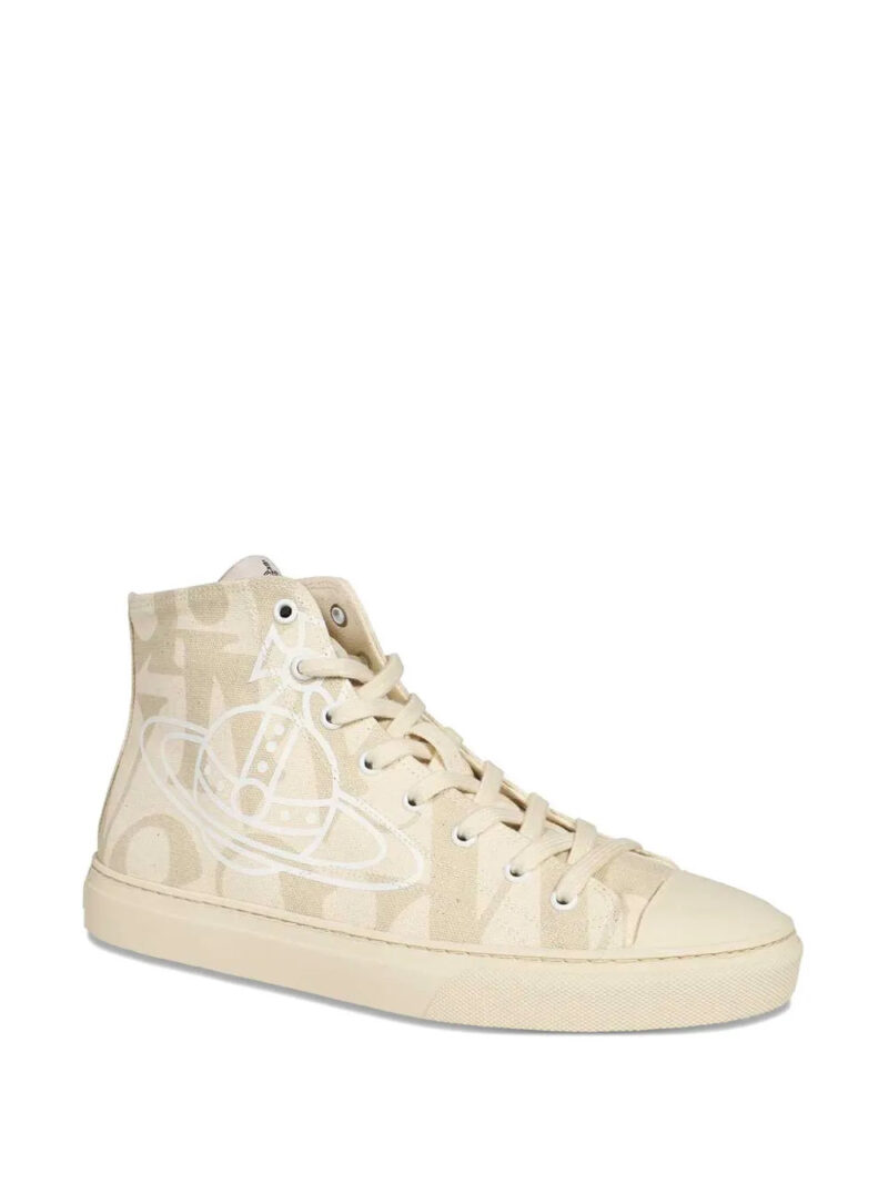 Vivienne Westwood  orb-print high-top sneakers