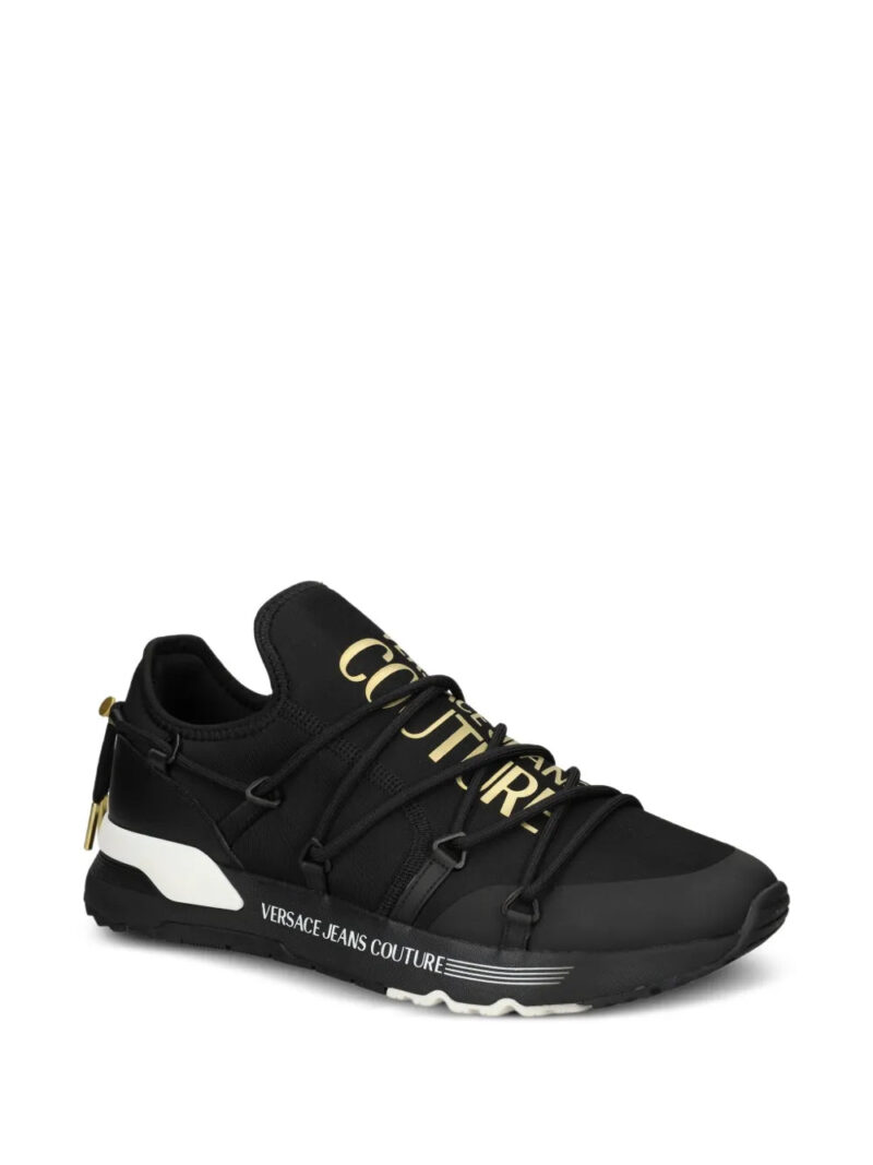 Versace Jeans Couture  logo-detail lace-up sneakers