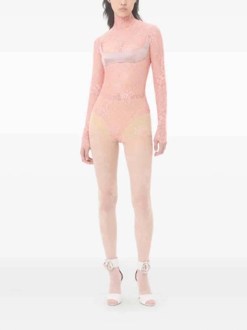 Valentino Garavani floral-lace bodysuit