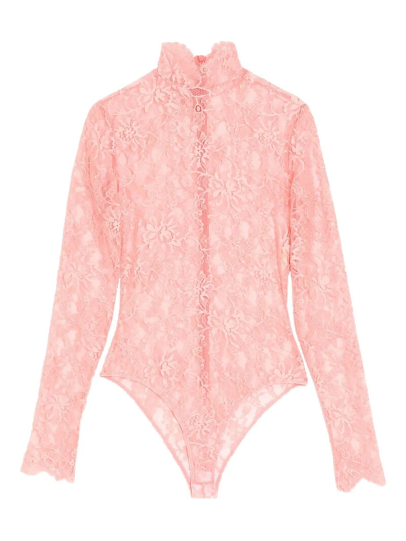 Valentino Garavani  floral-lace bodysuit