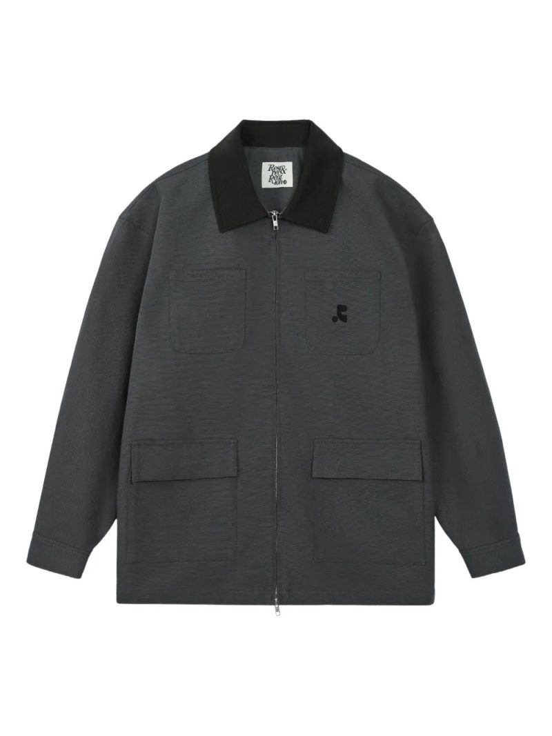Rest&Recreation  cotton zip-front work jacket