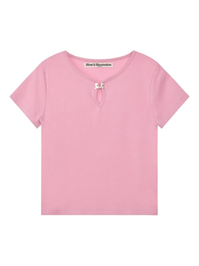 Rest&Recreation  logo-appliqué T-shirt