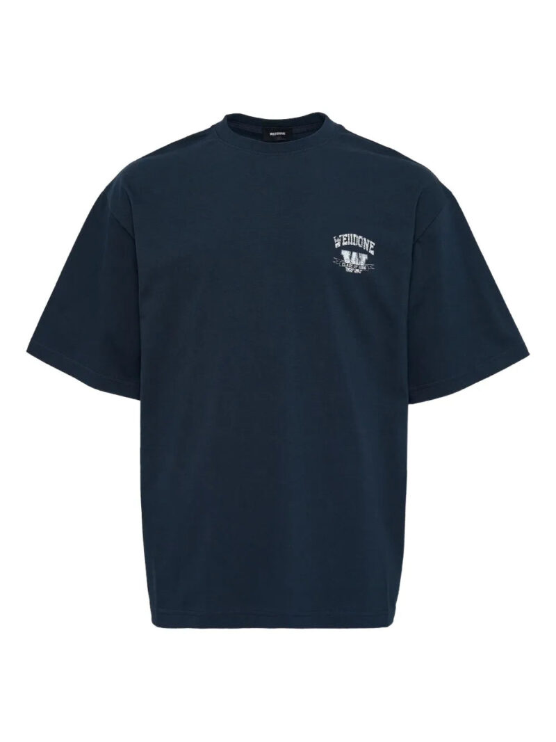 We11done  University logo T-shirt