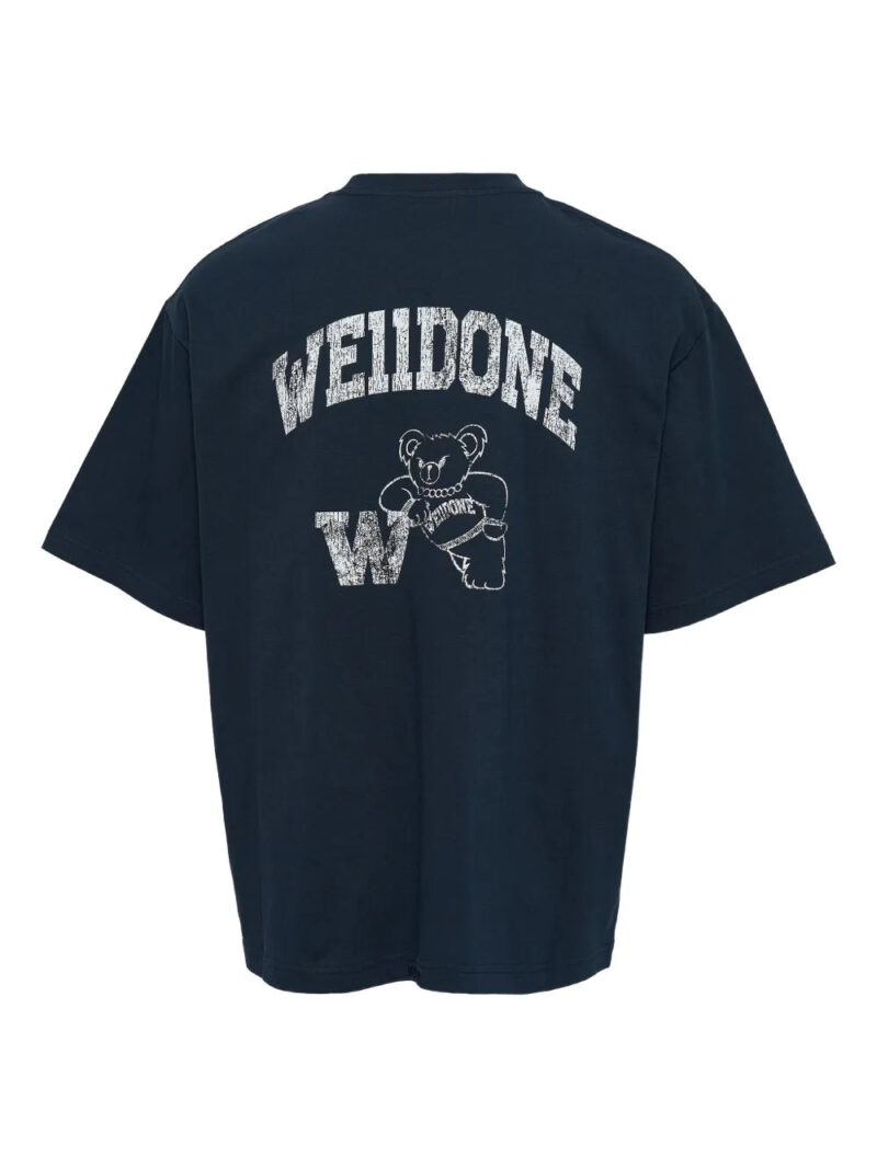 We11done  University logo T-shirt