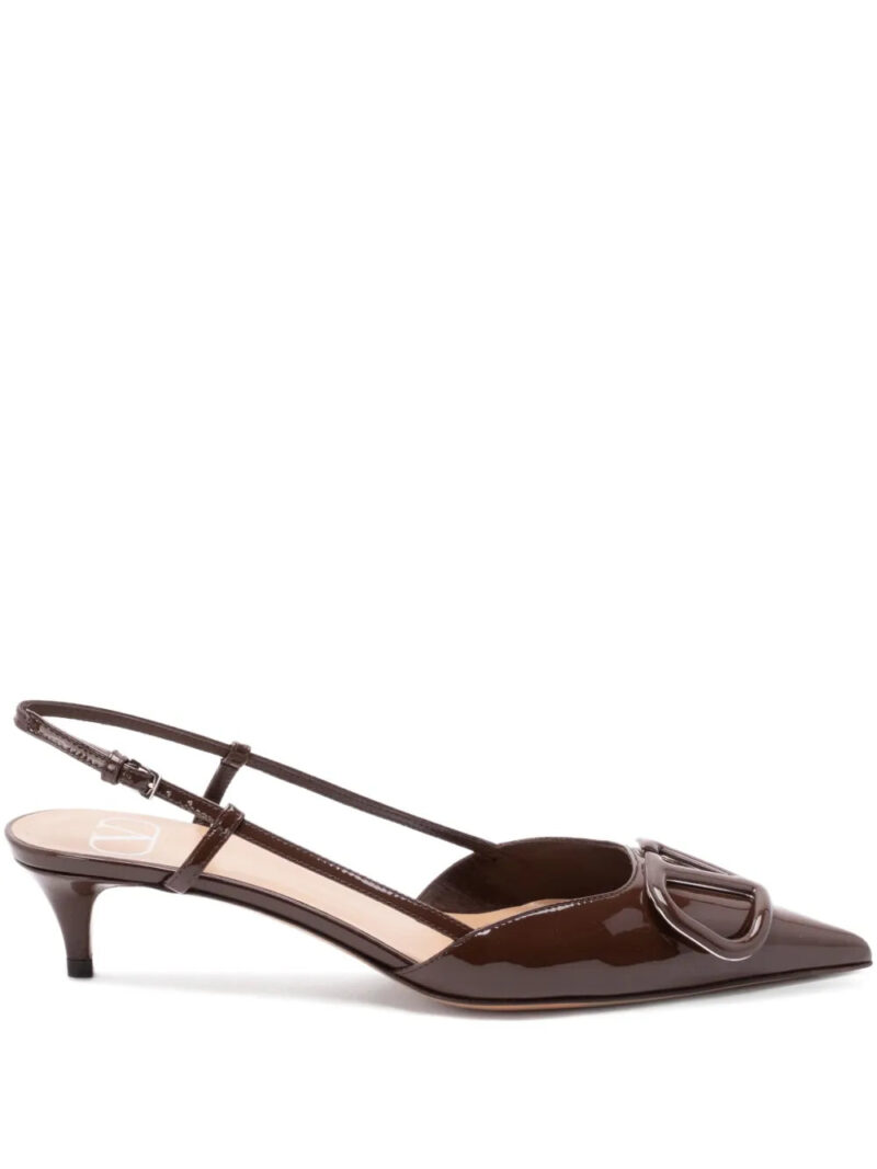 Valentino Garavani  40mm VLogo Signature slingback pumps