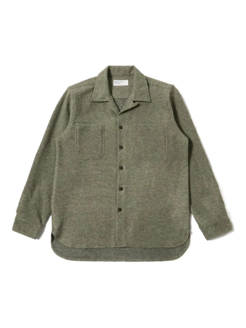 Universal Works  patch-pocket button-cuff shirt