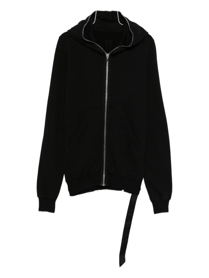Rick Owens DRKSHDW  Gimp zip-up cotton hoodie