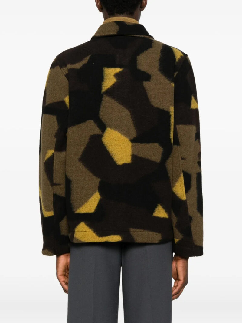 Universal Works pocketed camouflaged jacket