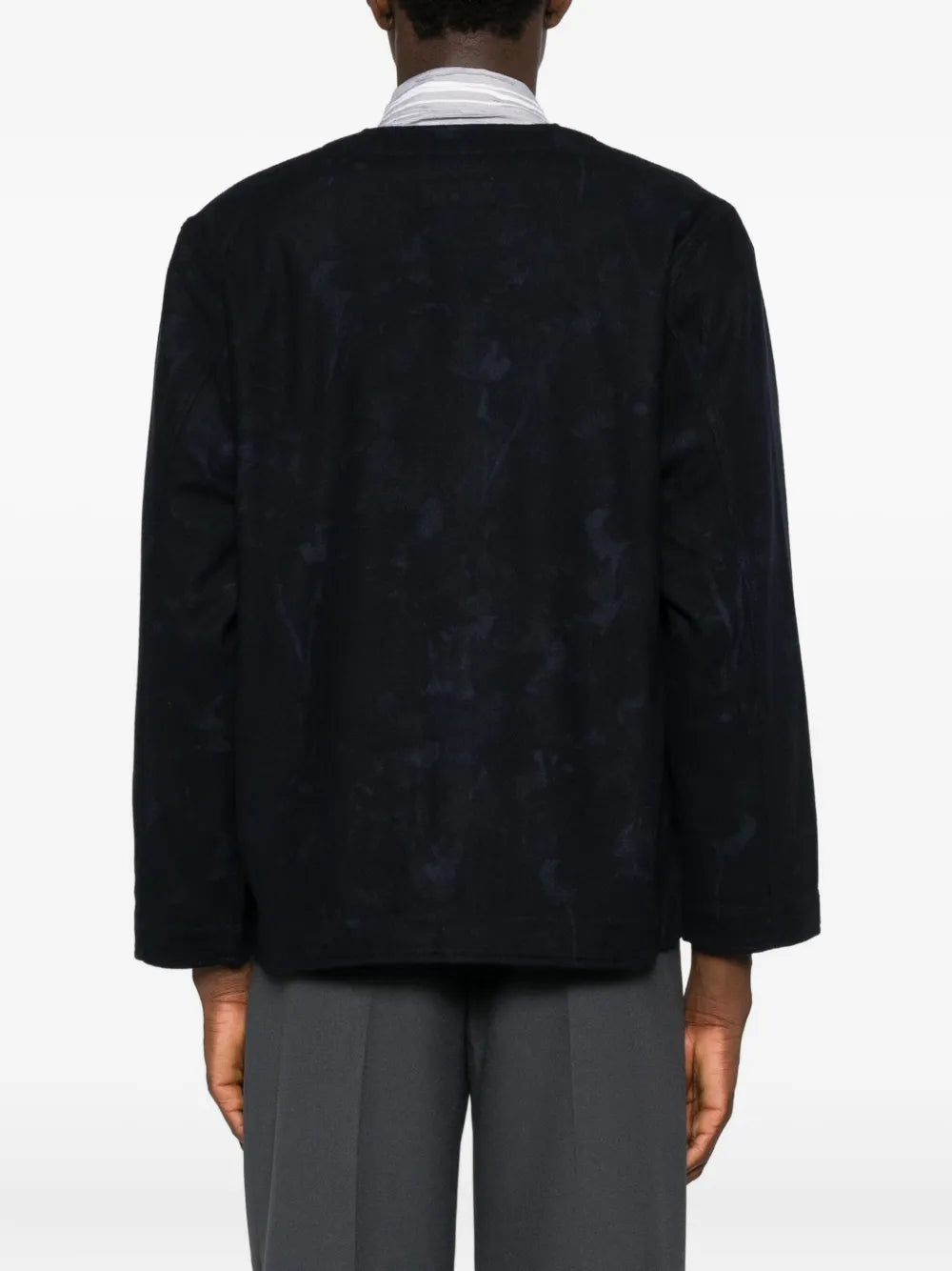 Universal Works buttoned wool-blend jacket - Image 4