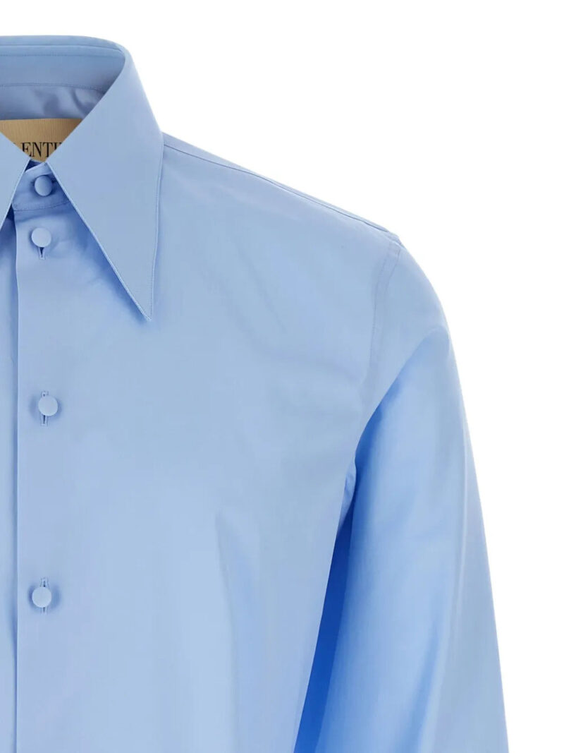 Valentino Garavani pointed-collar cotton shirt