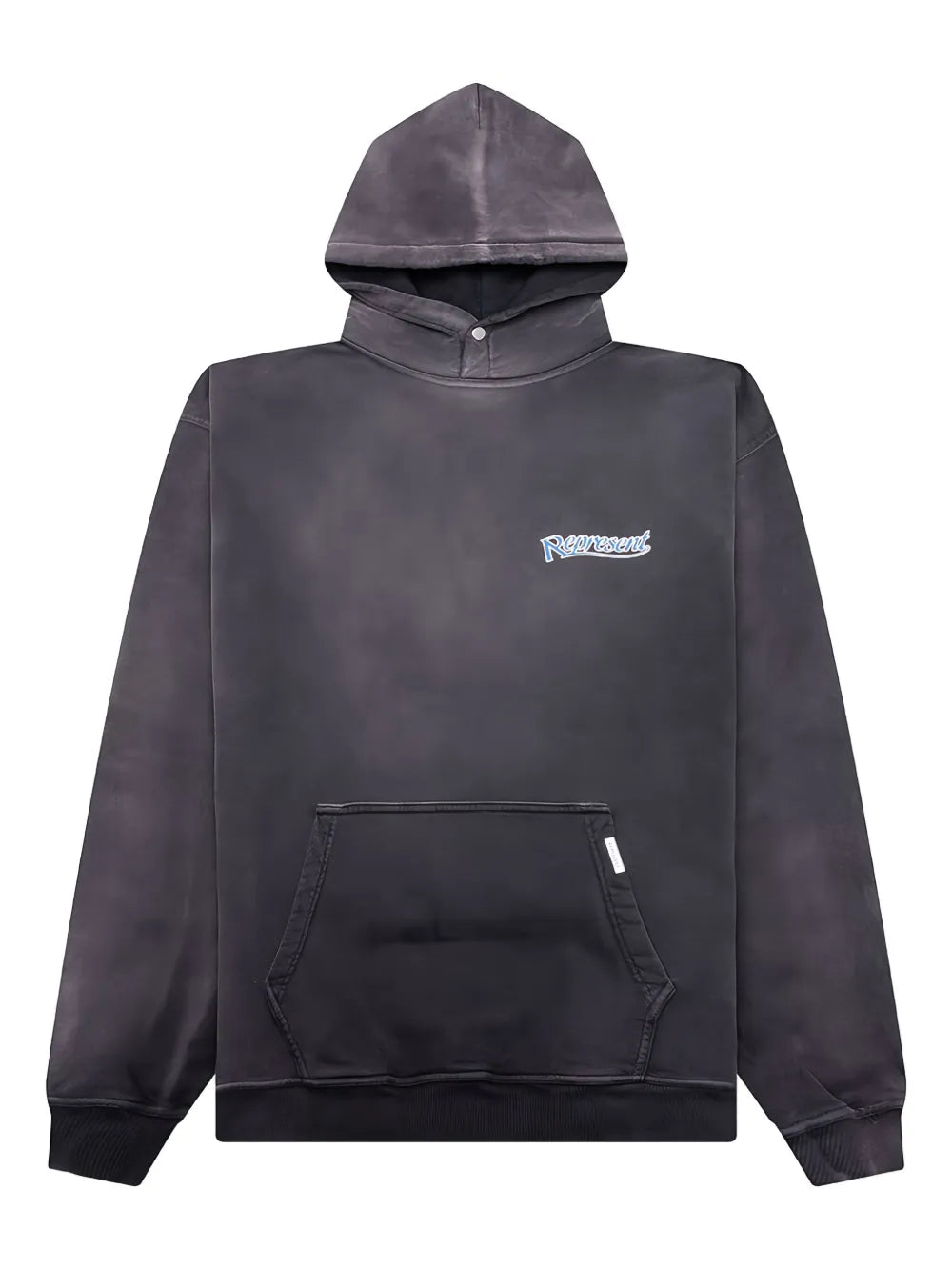 Represent logo-print hoodie