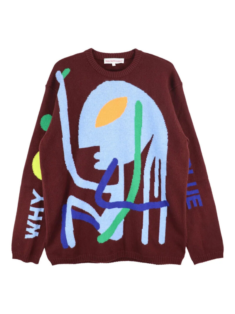 Walter Van Beirendonck  Why Be Blue sweater