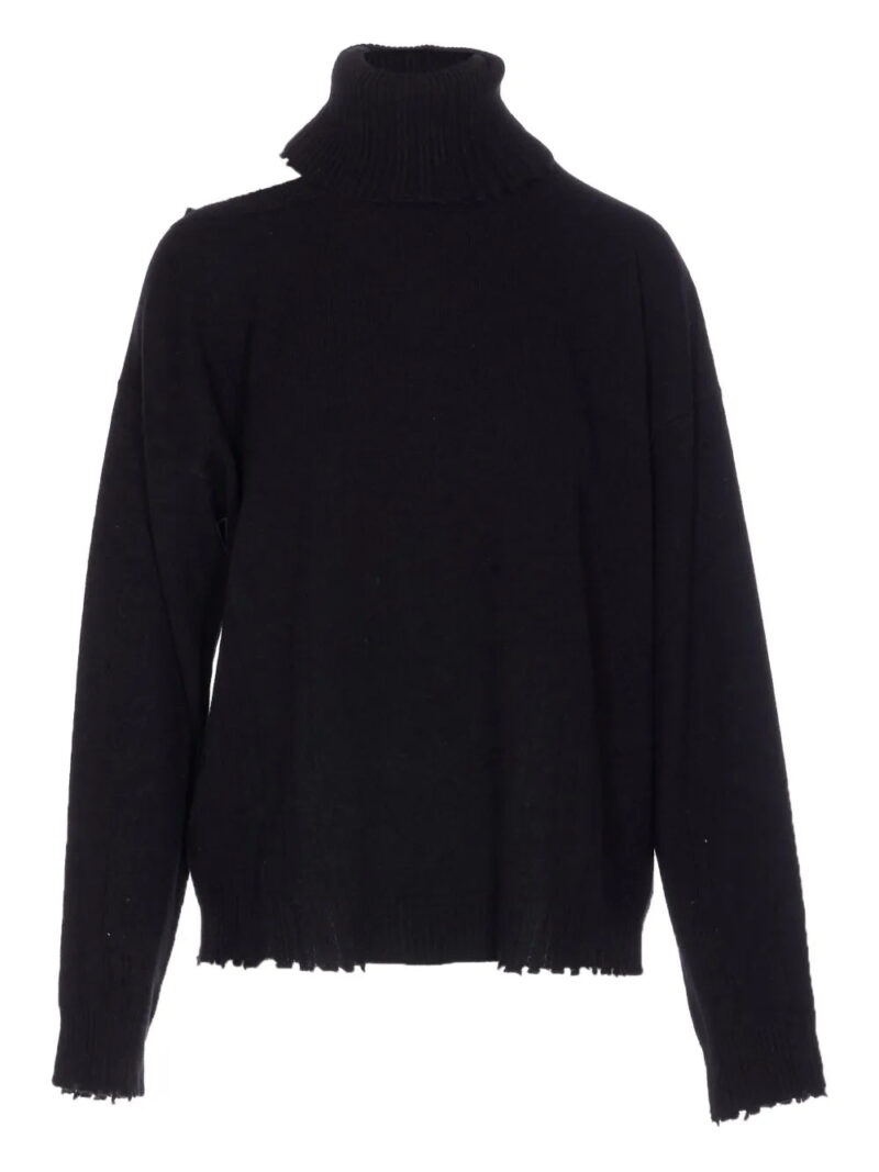 Uma Wang  cutout distressed sweater