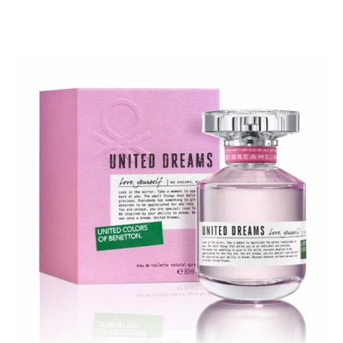 United Colors of Benetton United Dreams Love Yourself Eau De Toilette For Women 80ml