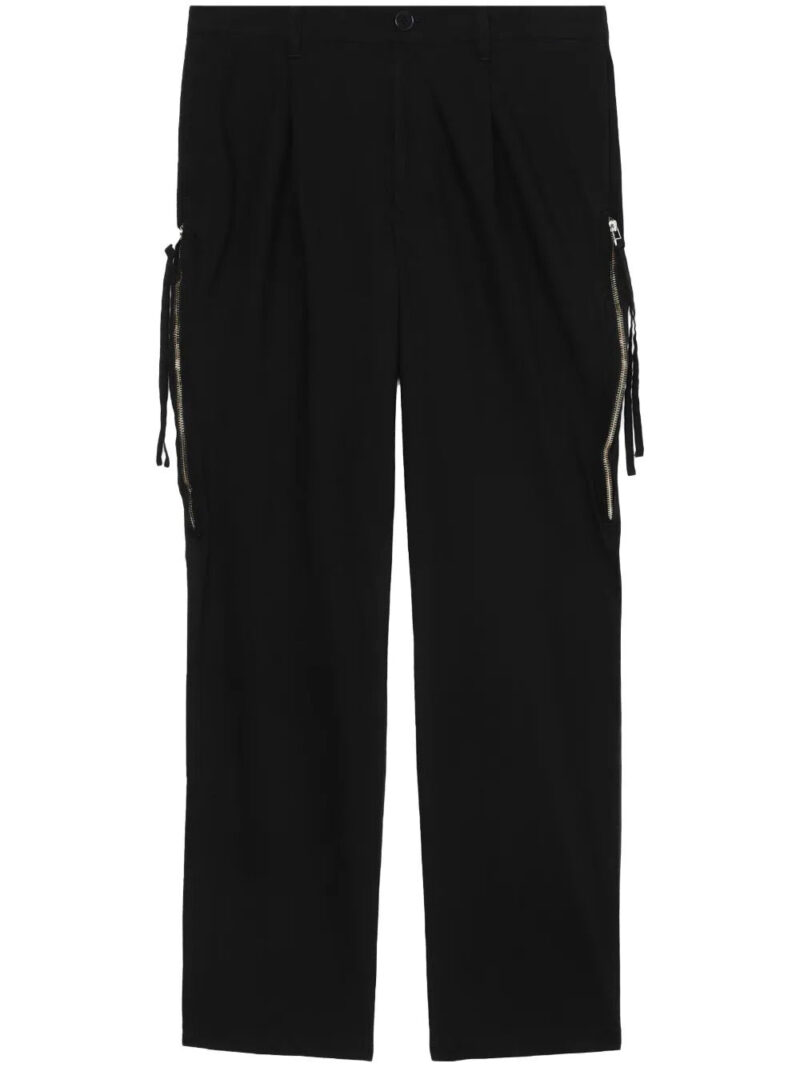 Undercover  zip-detail straight-leg trousers