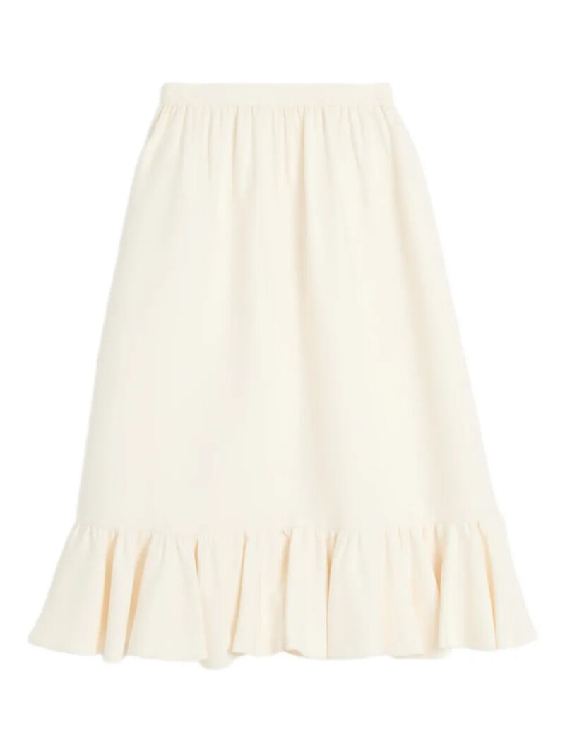 Valentino Garavani  crepe midi skirt