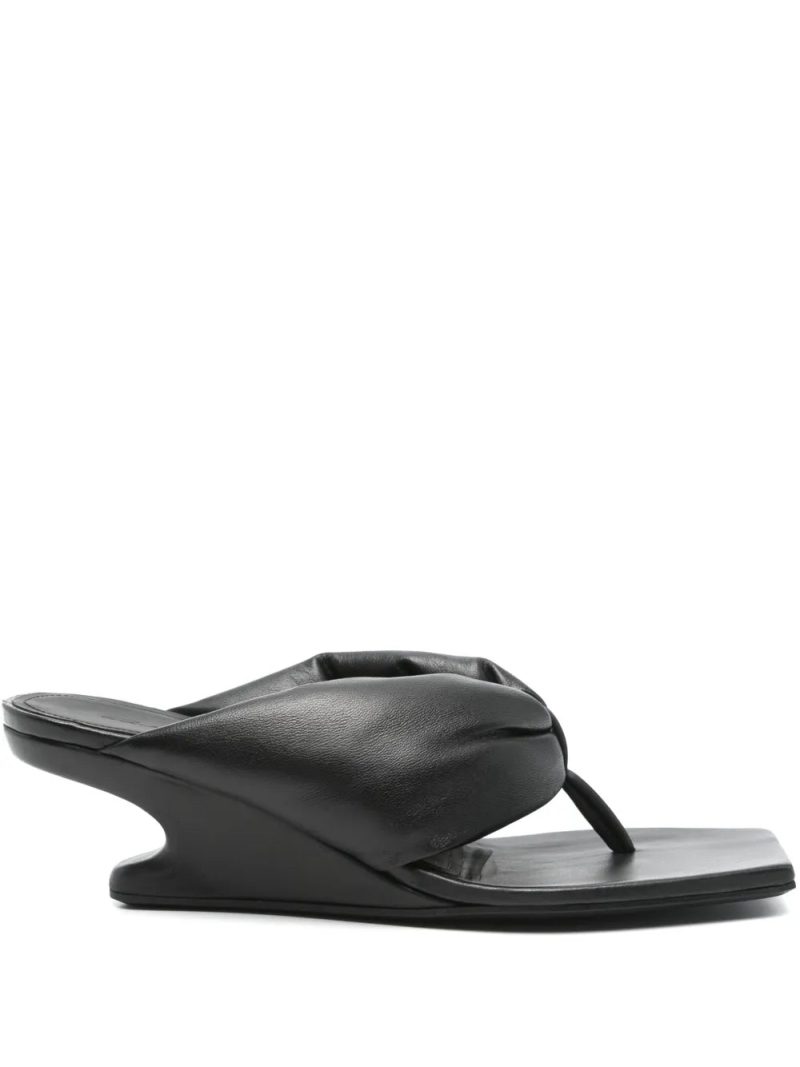Rick Owens  45mm Thong Cantilever sandals