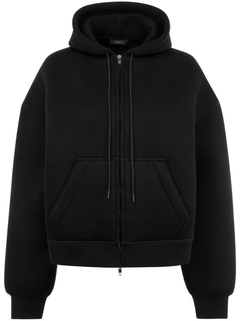 WARDROBE.NYC  Bonded zip-up hoodie