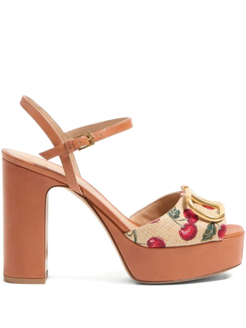 Valentino Garavani  115mm VLogo Signature Cherryfic sandals