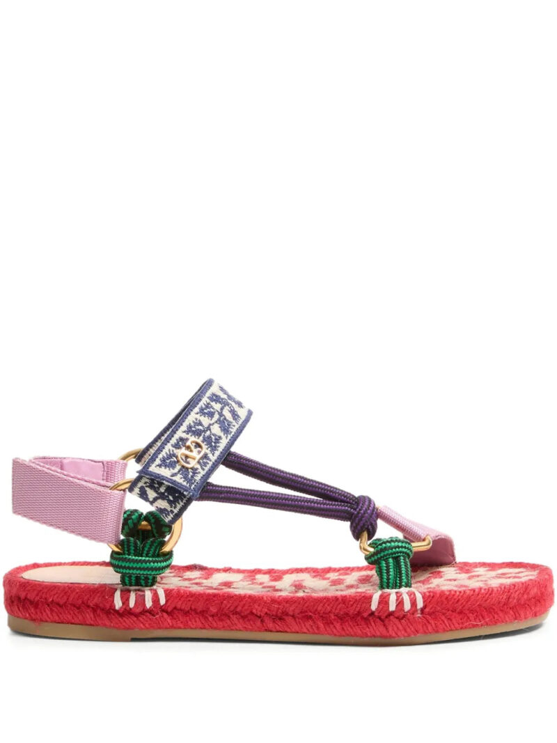 Valentino Garavani  20mm Lake Powell embroidered sandals