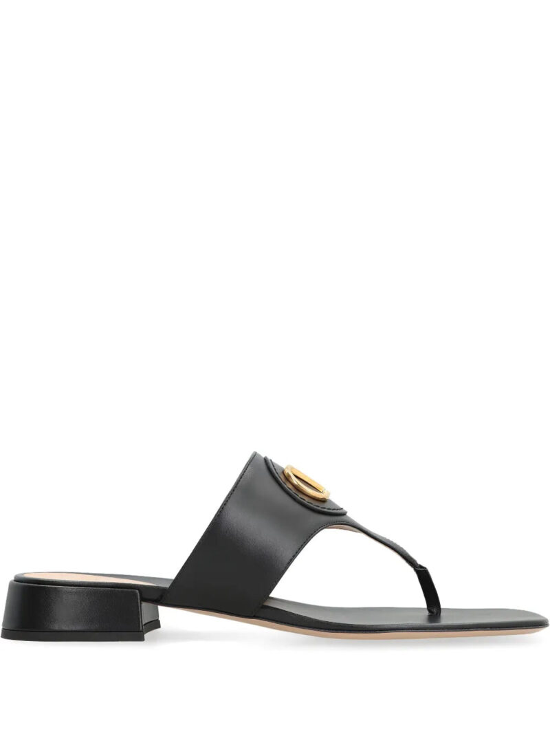 Valentino Garavani  VLogo leather slides