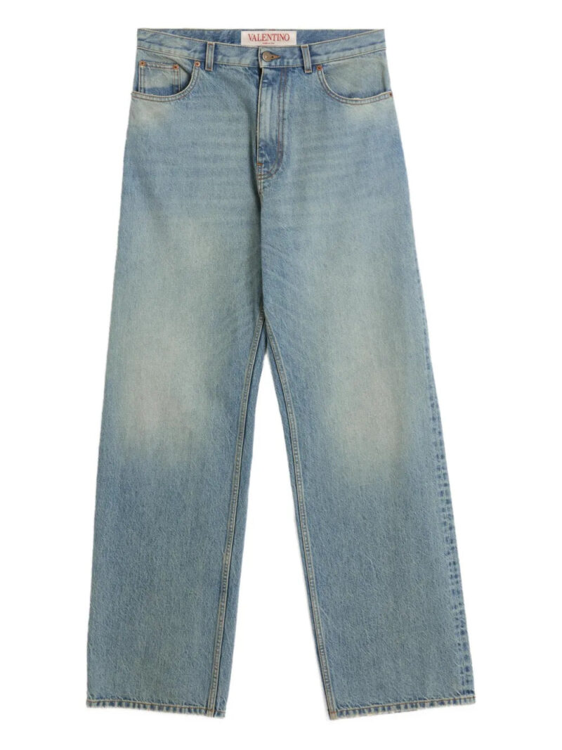 Valentino Garavani  belt-loops jeans