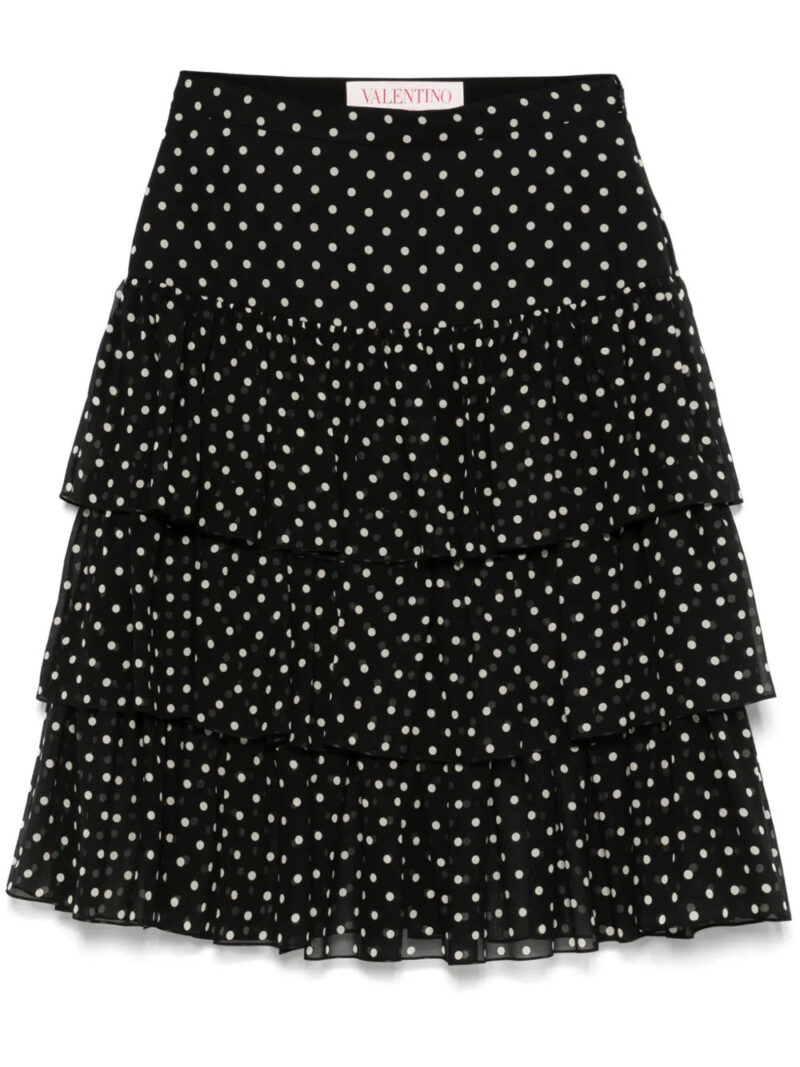 Valentino Garavani  polka-dot mini skirt