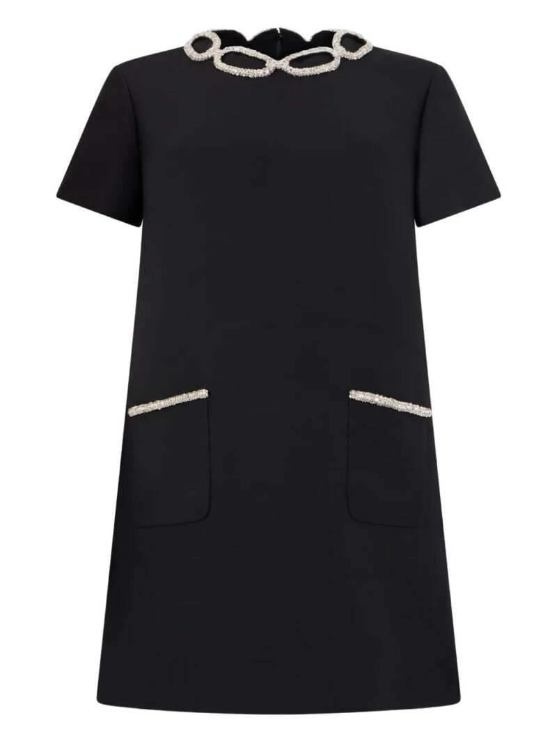 Valentino Garavani  crystal-embellished mini dress
