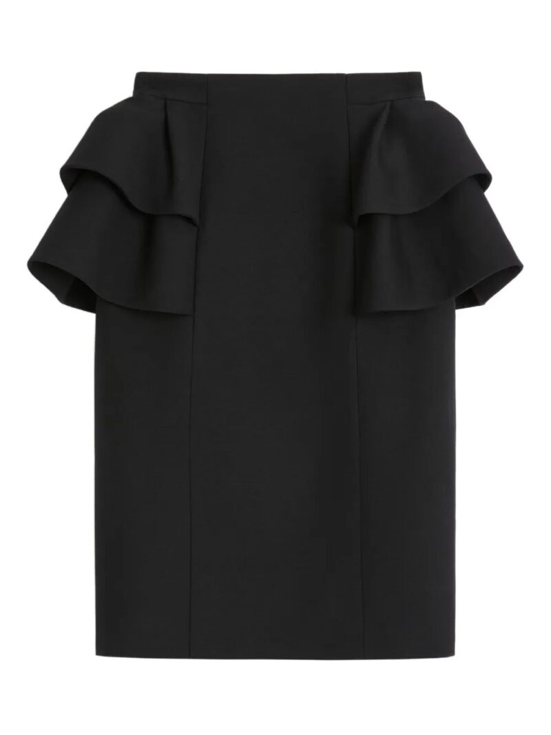 Valentino Garavani  Crepe Couture midi skirt
